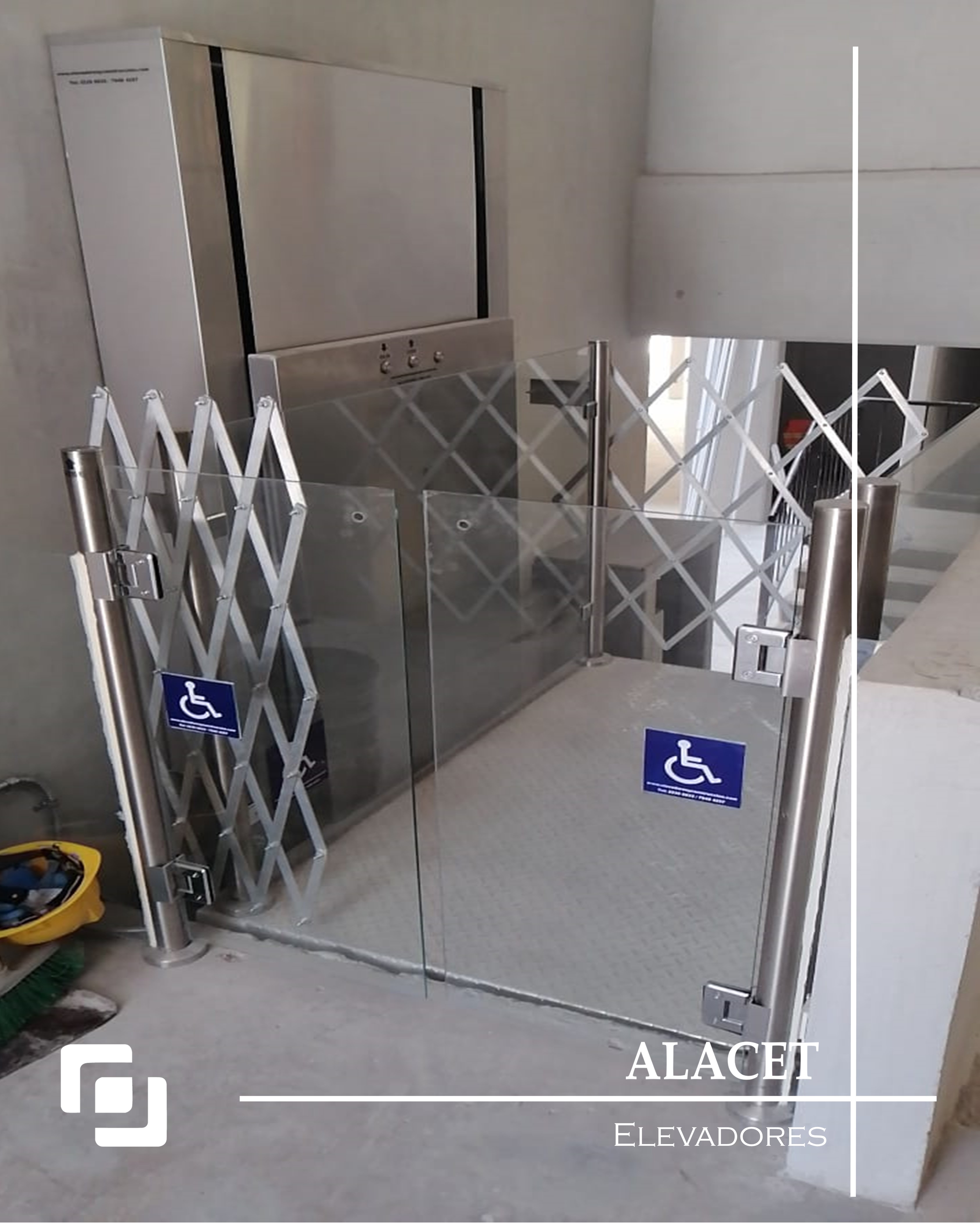 Puertas automáticas deslizantes amplias