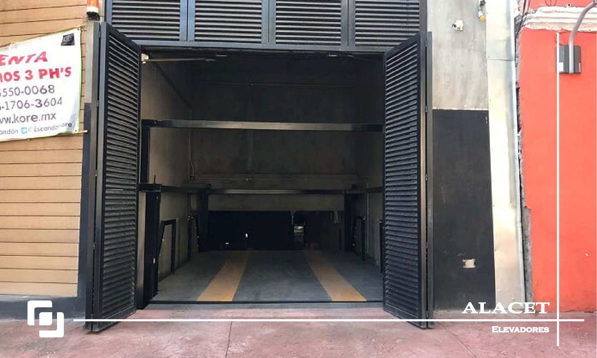 Rampa de acceso vehicular